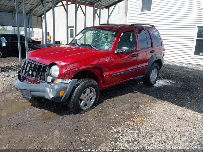 JEEP LIBERTY 2006 VIN 1J4GL48K46W192087