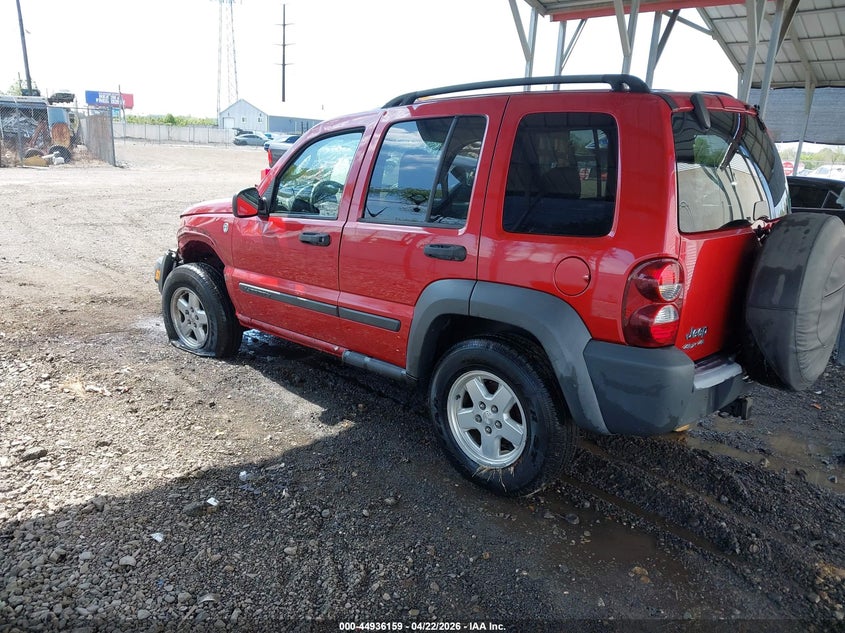 JEEP LIBERTY 2006 VIN 1J4GL48K46W192087