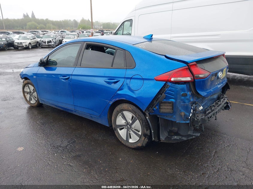 2018 Hyundai Ioniq Hybrid Blue