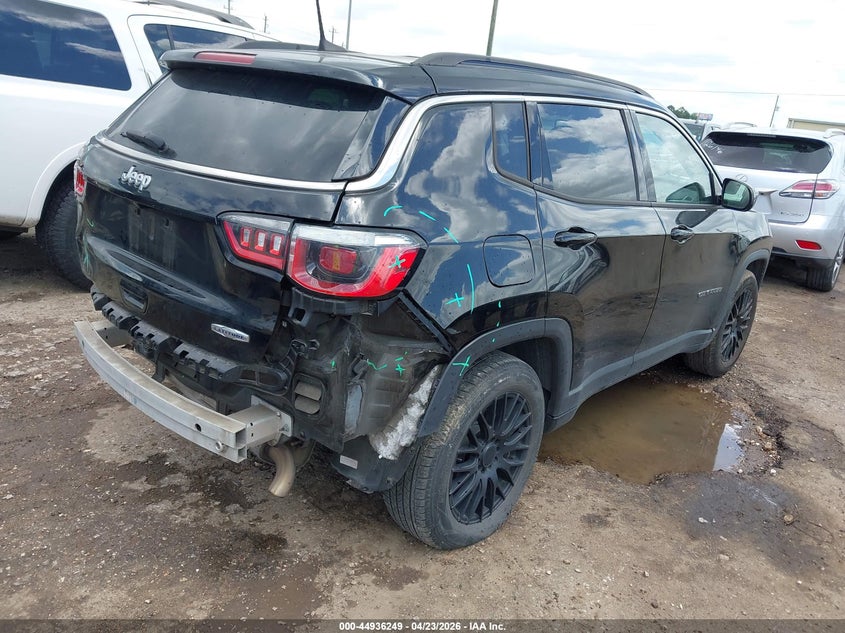 Vin: 3c4njcbb8jt125318, lot: 45433638, jeep compass latitude fwd 20184