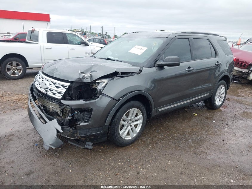 Vin: 1fm5k8dh8kgb27292, lot: 45433671, ford explorer xlt 20192
