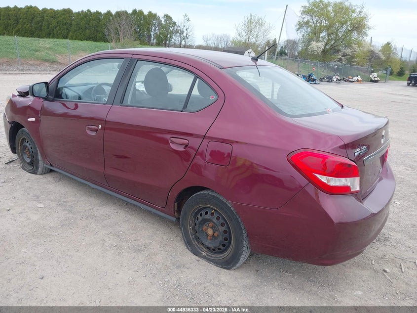 VIN ML32F3FJ4KHF12539 2019 MITSUBISHI MIRAGE G4 RF
