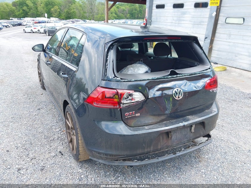 2017 Volkswagen Golf Gti Autobahn 4-Door/S 4-Door/Se 4-Door/Sport 4-Door VIN: 3VW447AU2HM070590 Lot: 44936389