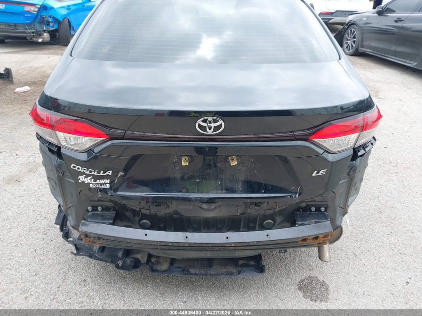 VIN JTDEPMAE1MJ189647 2021 TOYOTA COROLLA LE