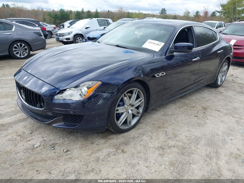 Vin: zam56rra9f1150868, lot: 45433791, maserati quattroporte s q4 20152