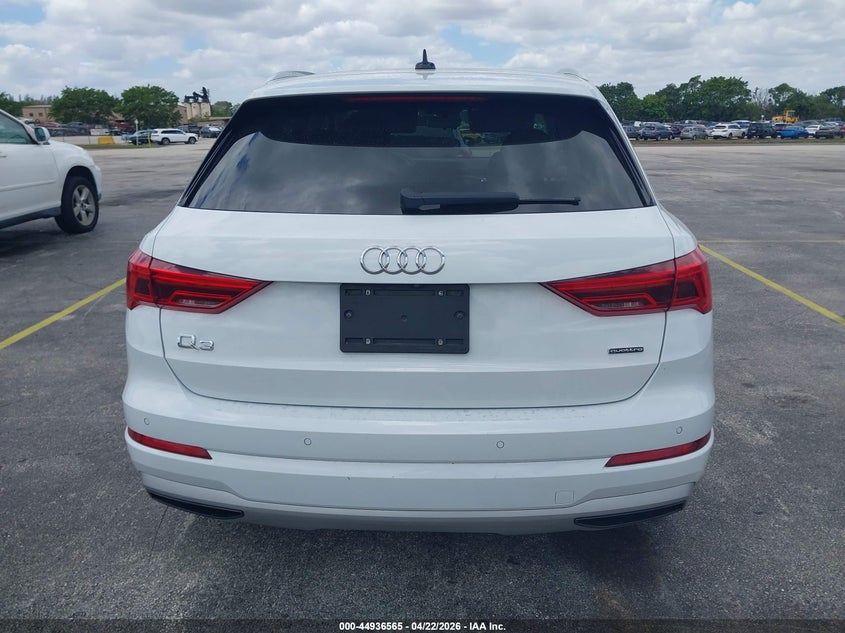2020 Audi Q3 Premium 45 Tfsi Quattro Tiptronic VIN: WA1AECF37L1001969 Lot: 44936565