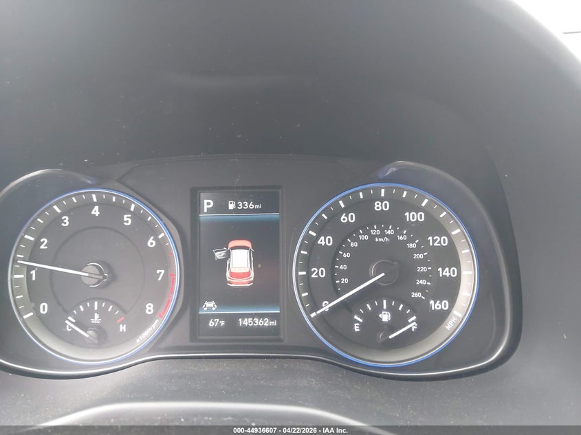 2019 HYUNDAI KONA SPORT UTILITY VEHICLE 1.6L I-4 DI, DOHC, VVT, TURBO, 175HP