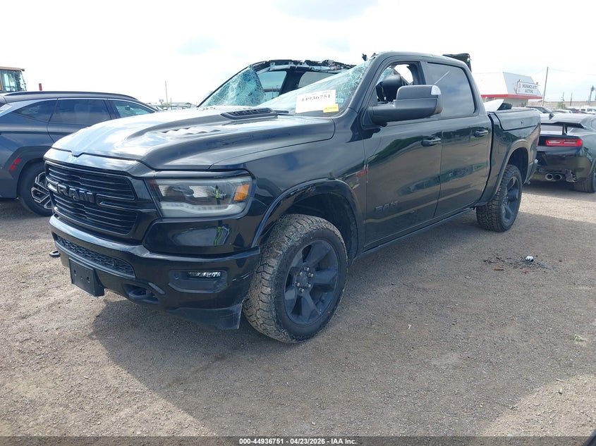 1C6SRFJT0MN581865 2021 RAM 1500 LARAMIE  4X4 5'7 BOX photo 1