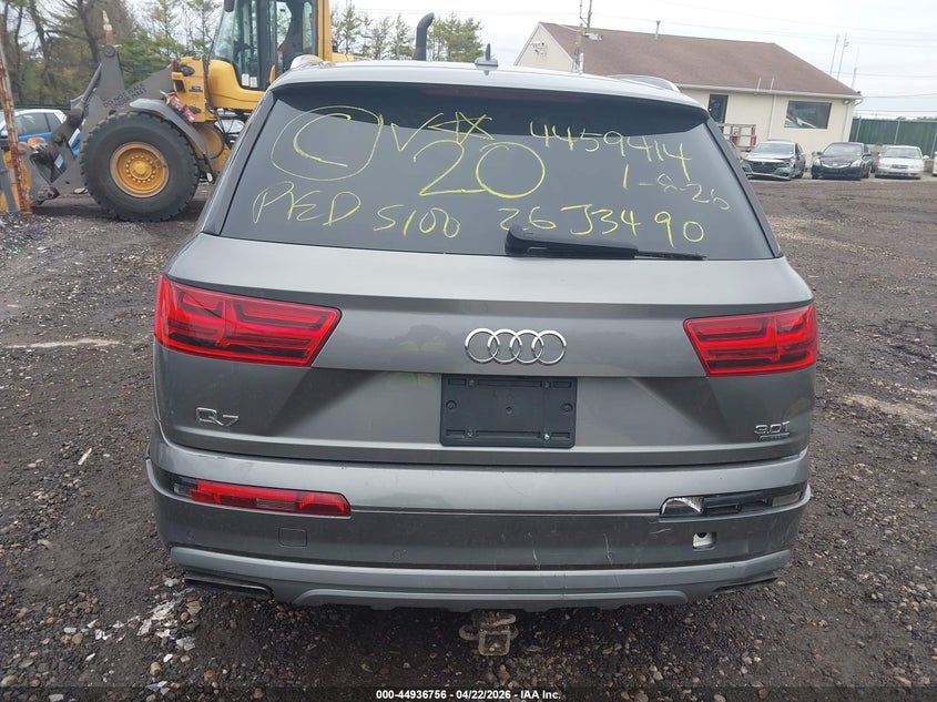 2017 Audi Q7 3.0T Premium VIN: WA1VAAF71HD008040 Lot: 44936756