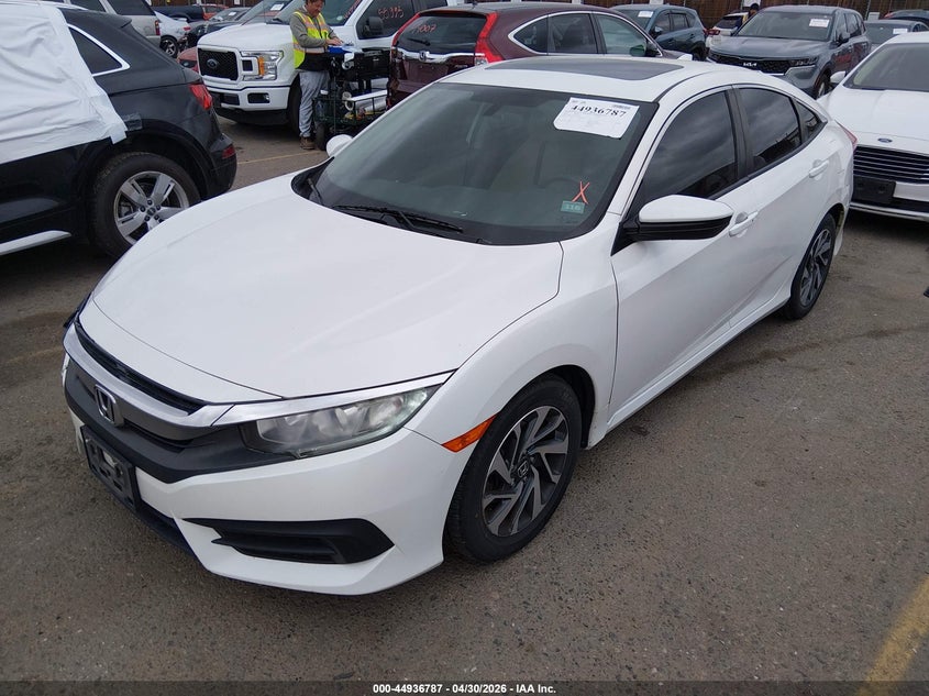 2018 Honda Civic Ex 19XFC2F73JE041345 photo 1