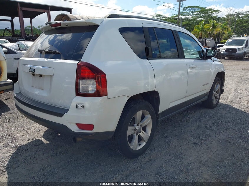 Vin: 1c4njcba4gd665187, lot: 45434217, jeep compass sport 20164