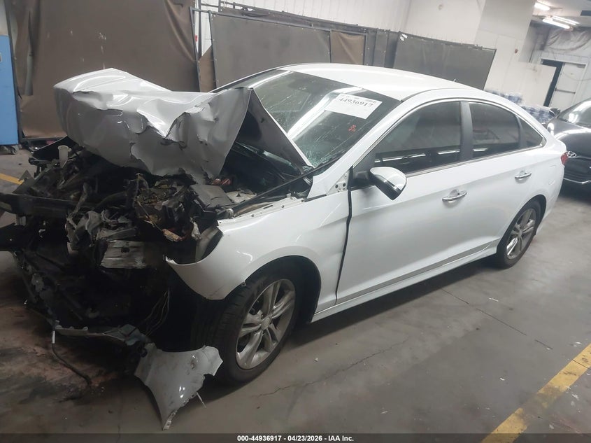 2018 Hyundai Sonata Sel 5NPE34AF8JH652294 photo 1