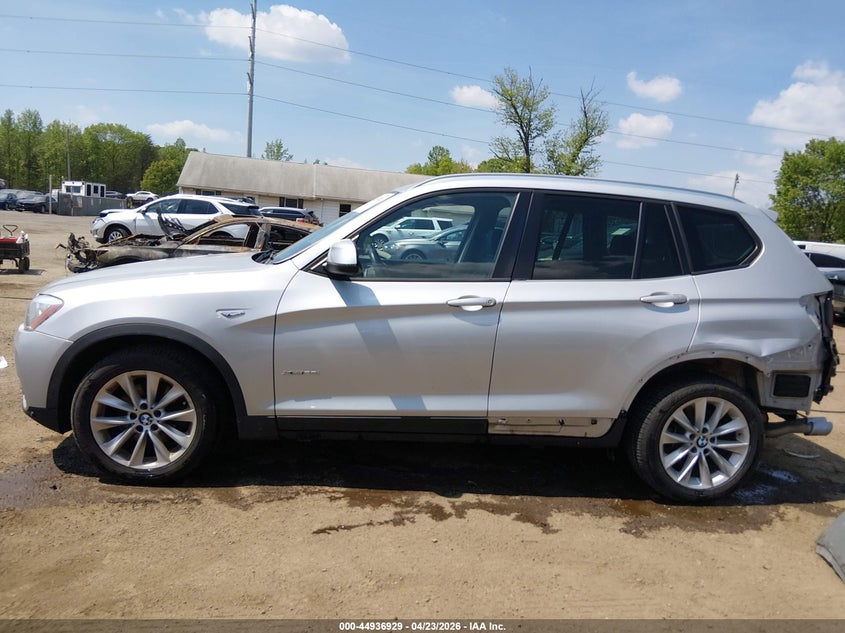 2015 BMW X3 xDrive28I VIN: 5UXWX9C51F0D62477 Lot: 44936929