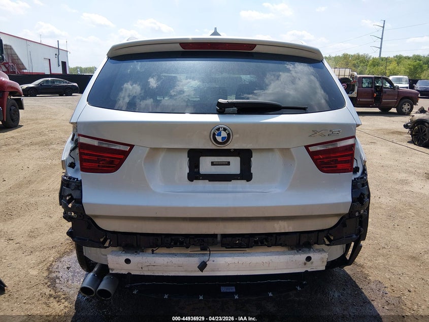 2015 BMW X3 xDrive28I VIN: 5UXWX9C51F0D62477 Lot: 44936929