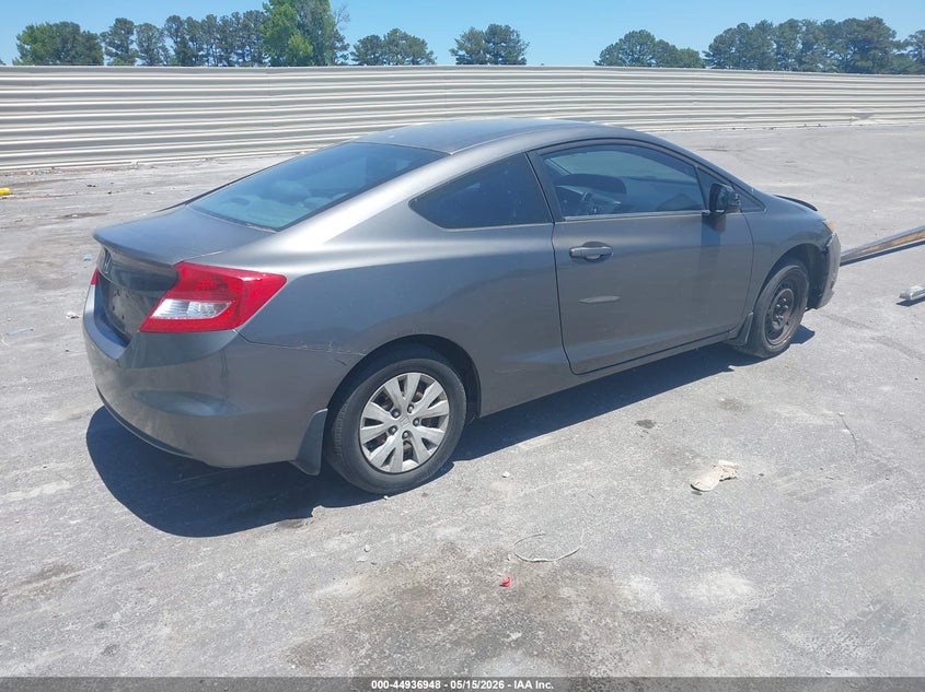 2012 HONDA CIVIC COUPE 1.8L I-4 VVT, 140HP