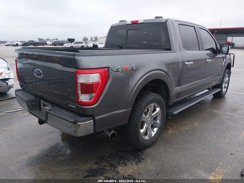 VIN 1FTFW1E8XMFC87945 2021 FORD F-150 LARIAT