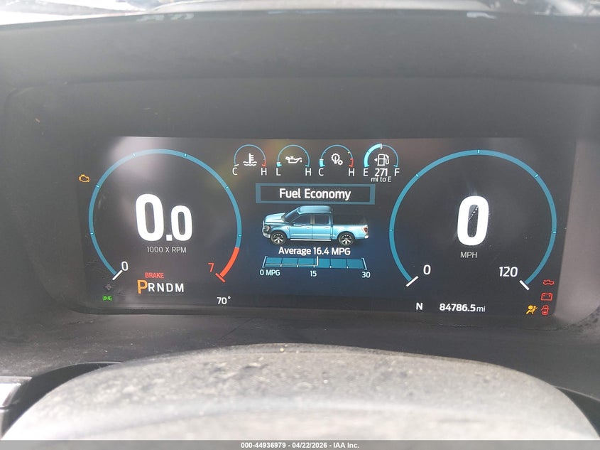VIN 1FTFW1E8XMFC87945 2021 FORD F-150 LARIAT