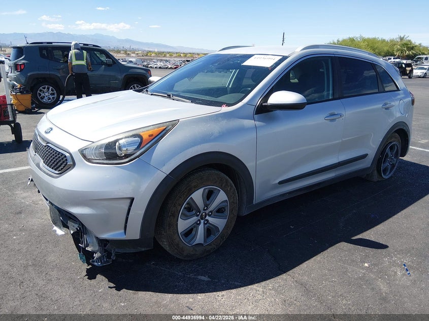 Vin: kndcb3lc0j5132839, lot: 45434383, kia niro lx 20182