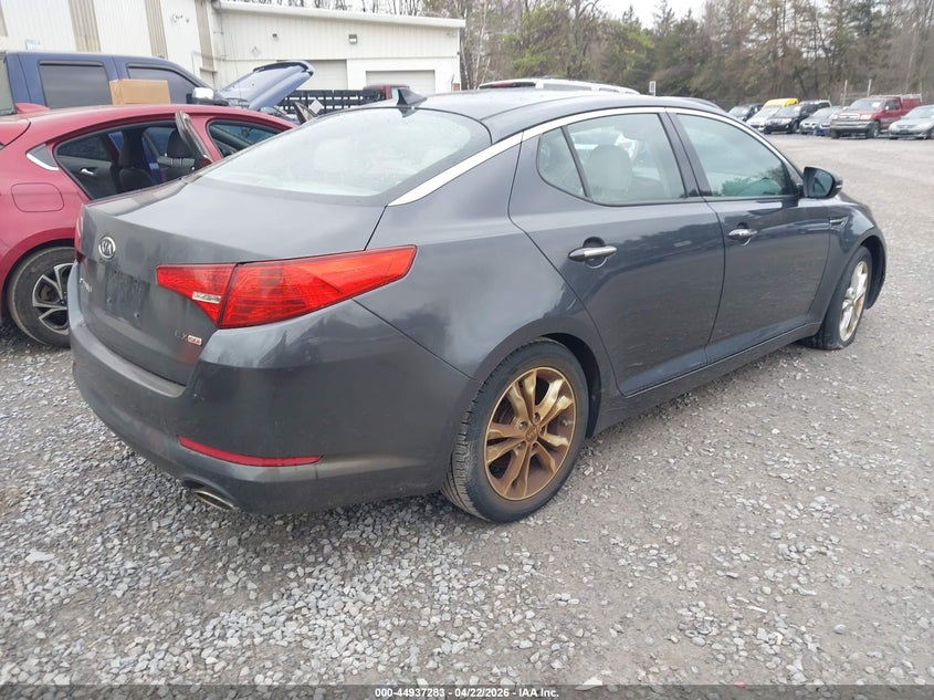 KNAGN4A73B5098172 2011 Kia Optima 2.4 Ex blue