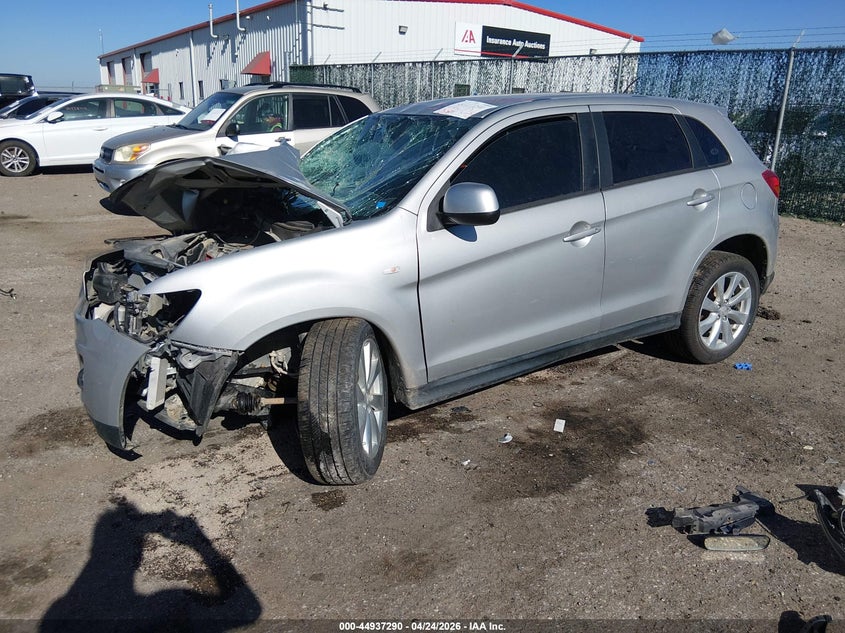 2015 Mitsubishi Outlander Sport Es 4A4AP3AU5FE061626 photo 1