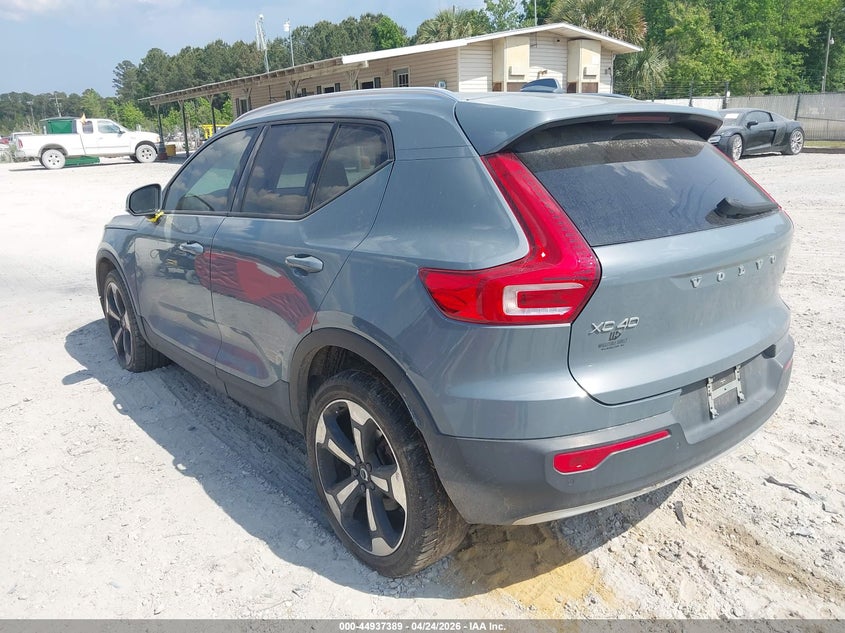 Vin: yv4162uk9l2271946, lot: 45434778, volvo xc40 t5 momentum 20203
