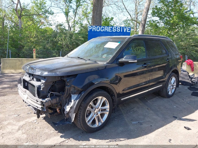 Vin: 1fm5k8d84gga43106, lot: 45434785, ford explorer xlt 20162