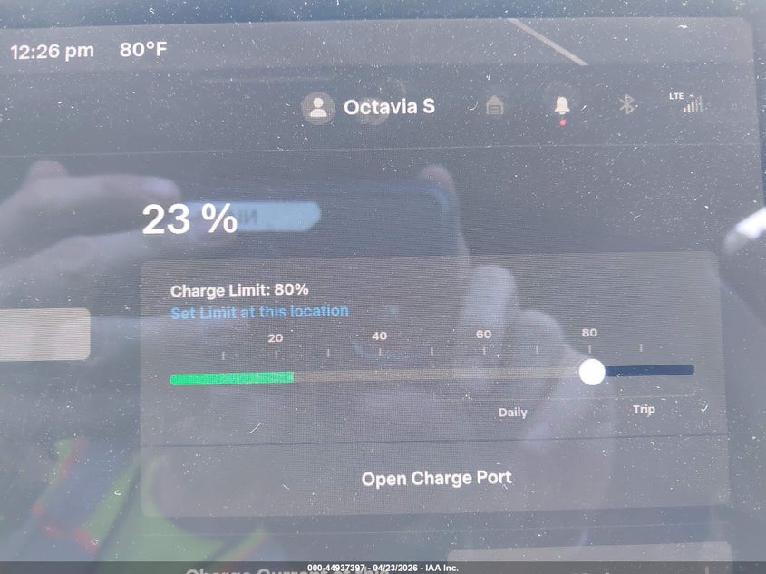 2021 Tesla Model Y Long Range Dual Motor All-Wheel Drive VIN: 5YJYGDEE9MF204846 Lot: 44937397