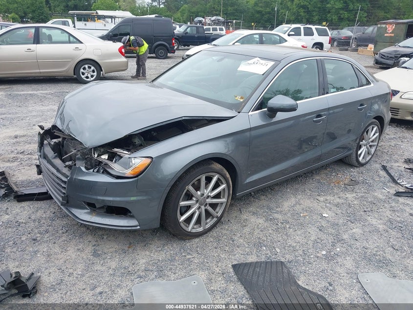 Vin: wauefgff0f1056996, lot: 45434909, audi a3 2.0t premium 20152