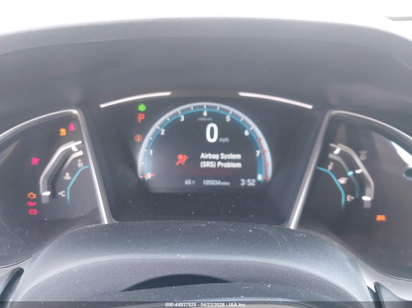 2017 HONDA CIVIC auction photo 7