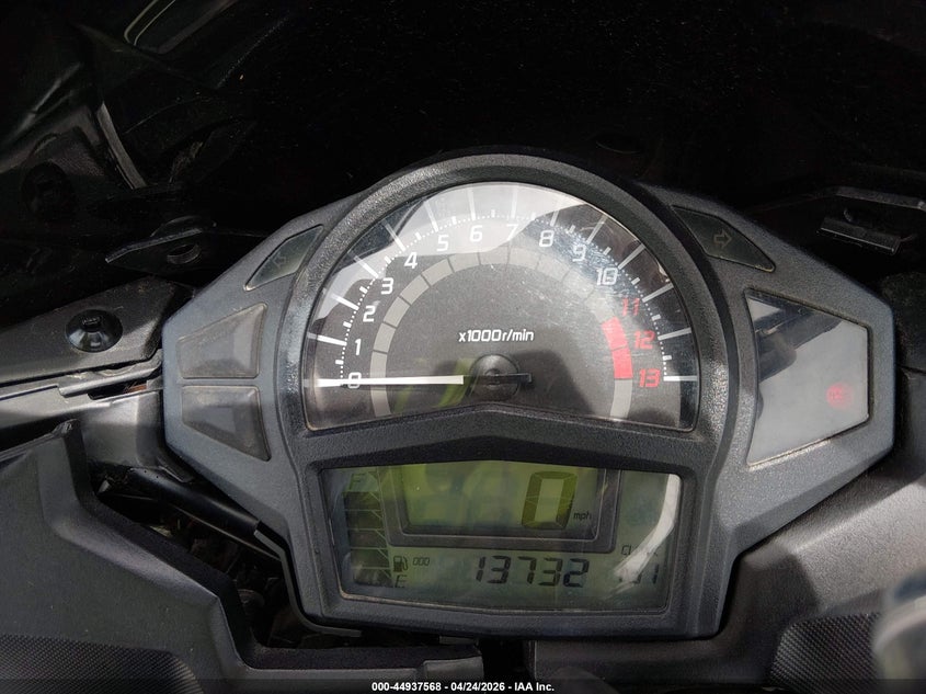 2015 Kawasaki Ex650 E VIN: JKAEXEE16FDA18808 Lot: 44937568