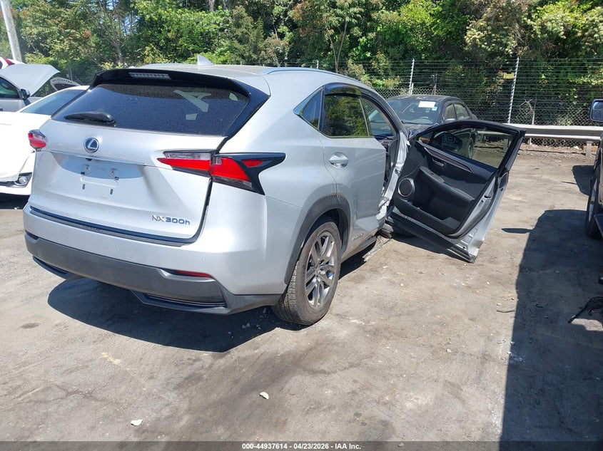 Vin: jtjbjrbzxg2034318, lot: 45435003, lexus nx 300h 20164