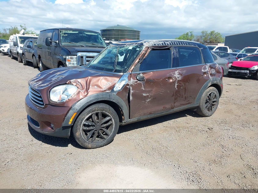 Vin: wmwzb3c54dwm09953, lot: 45435004, mini countryman cooper 20132