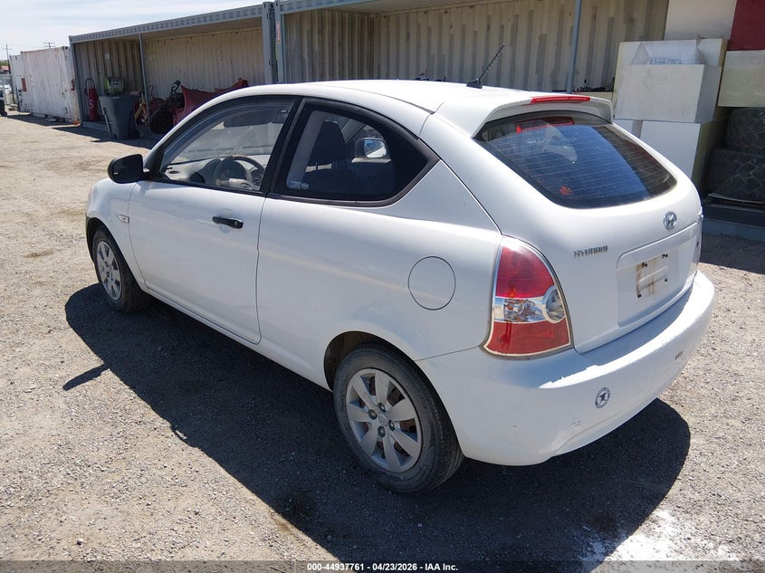 2010 Hyundai Accent Blue