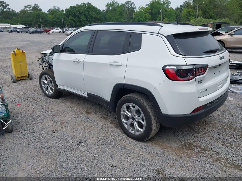 Vin: 3c4njdbn0st608318, lot: 45435191, jeep compass latitude 4x4 20253