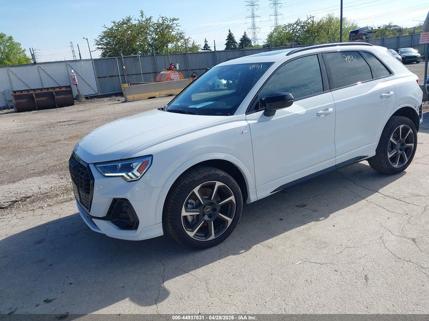 Vin: wa1eecf3xs1108482, lot: 45435220, audi q3 premium 45 tfsi s line quattro tiptronic 20252