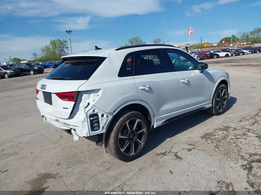 Vin: wa1eecf3xs1108482, lot: 45435220, audi q3 premium 45 tfsi s line quattro tiptronic 20254