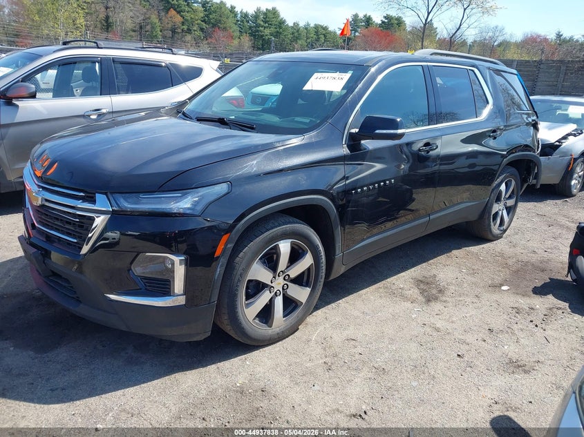 2022 Chevrolet Traverse Awd Lt Leather 1GNEVHKW2NJ153723 photo 1