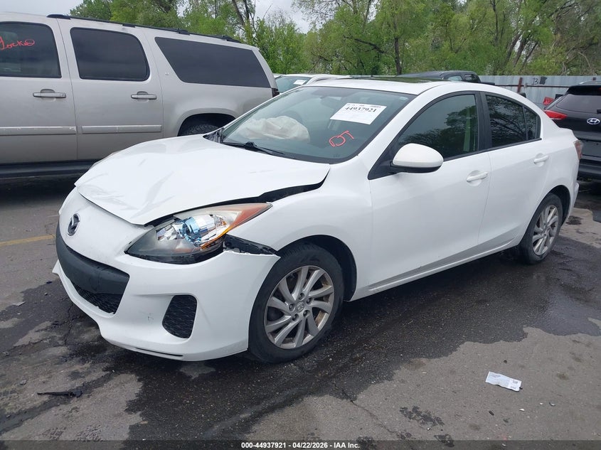 Vin: jm1bl1v86c1642970, lot: 45435310, mazda mazda3 i touring 20122