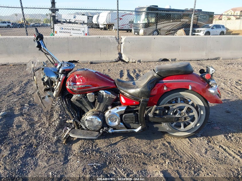 2014 Yamaha Xvs1300 A VIN: JYAVP31E9EA001500 Lot: 44937977