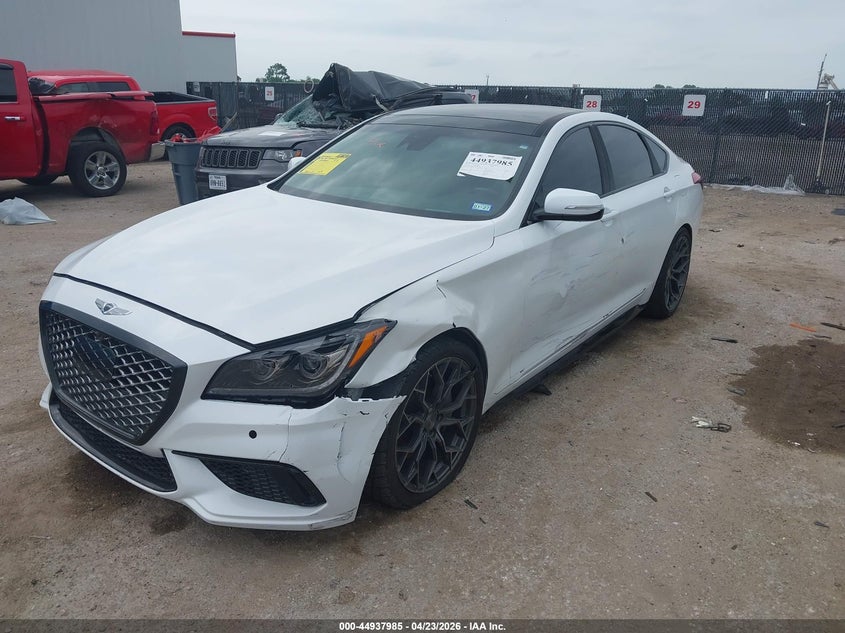 Vin: kmhgn4je6hu212063, lot: 45435374, genesis g80 3.8 20172