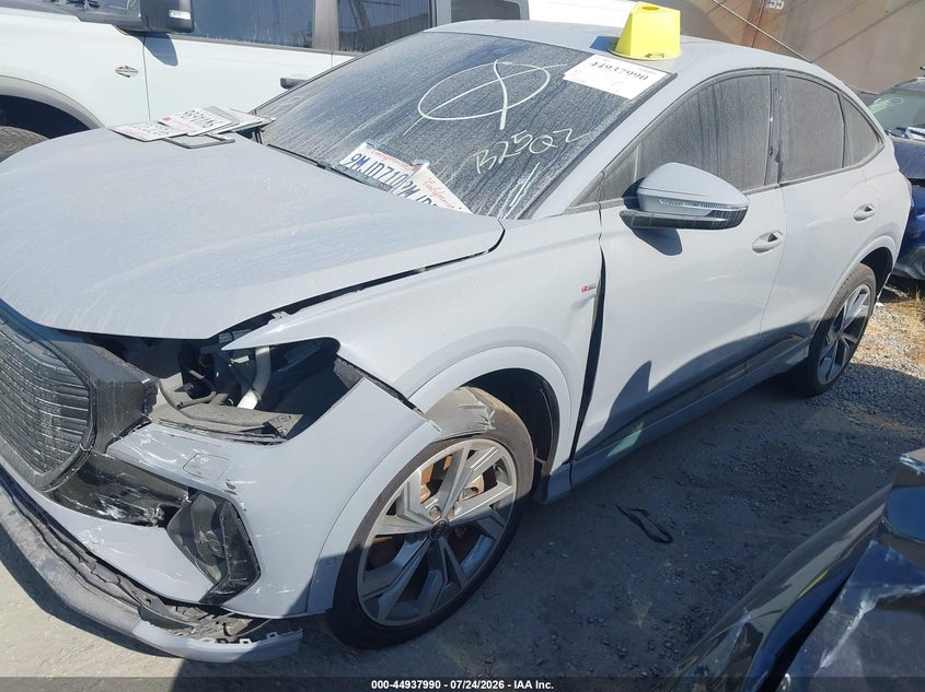 Vin: wa142bfz4rp023311, lot: 45435379, audi q4 sportback e-tron prestige 50 quattro 20242
