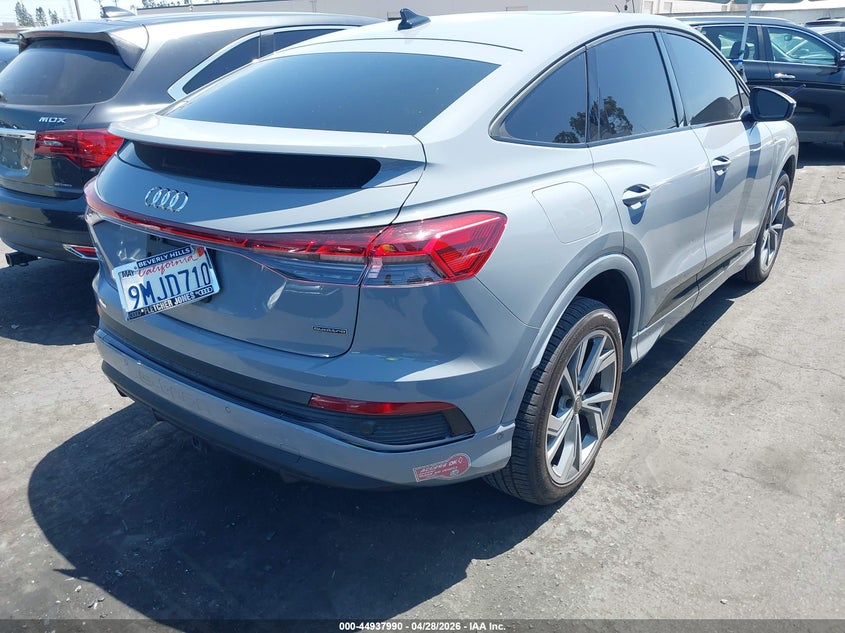 2024 AUDI Q4 SPORTBACK E-TRON auction photo 4