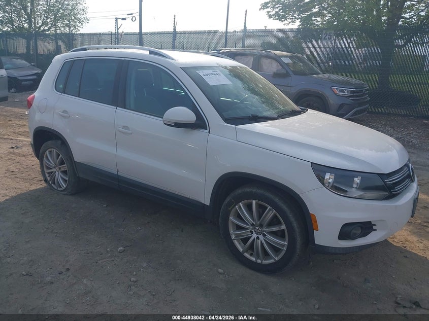 2013 Volkswagen Tiguan S/Se/Sel