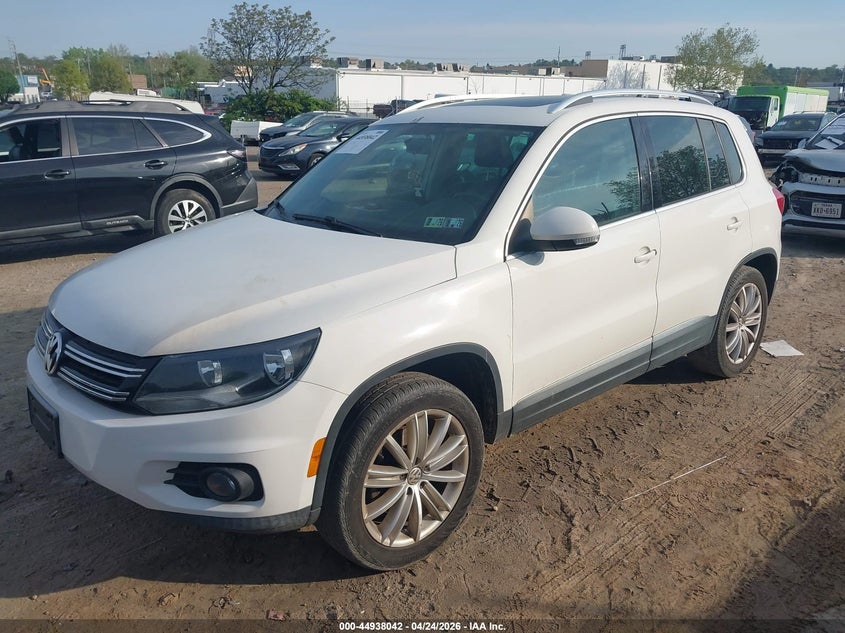 2013 Volkswagen Tiguan S/Se/Sel
