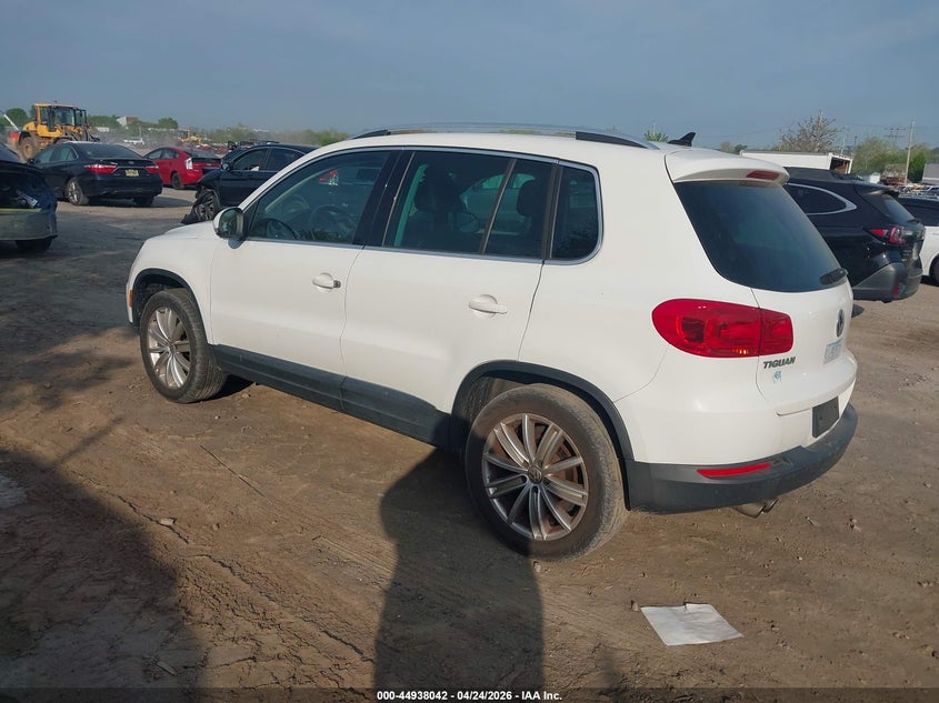 2013 Volkswagen Tiguan S/Se/Sel