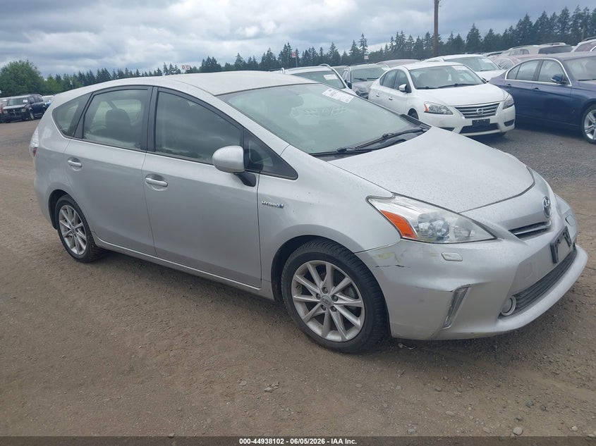 Vin: jtdzn3eu4d3226200, lot: 45435491, toyota prius v five 20131