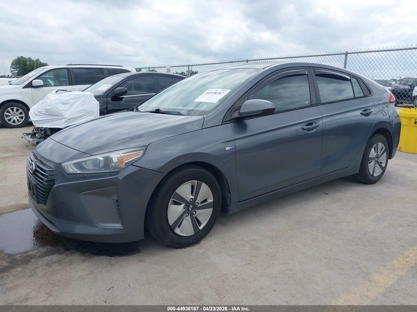 2019 Hyundai Ioniq Hybrid Blue KMHC65LC1KU116314 photo 1