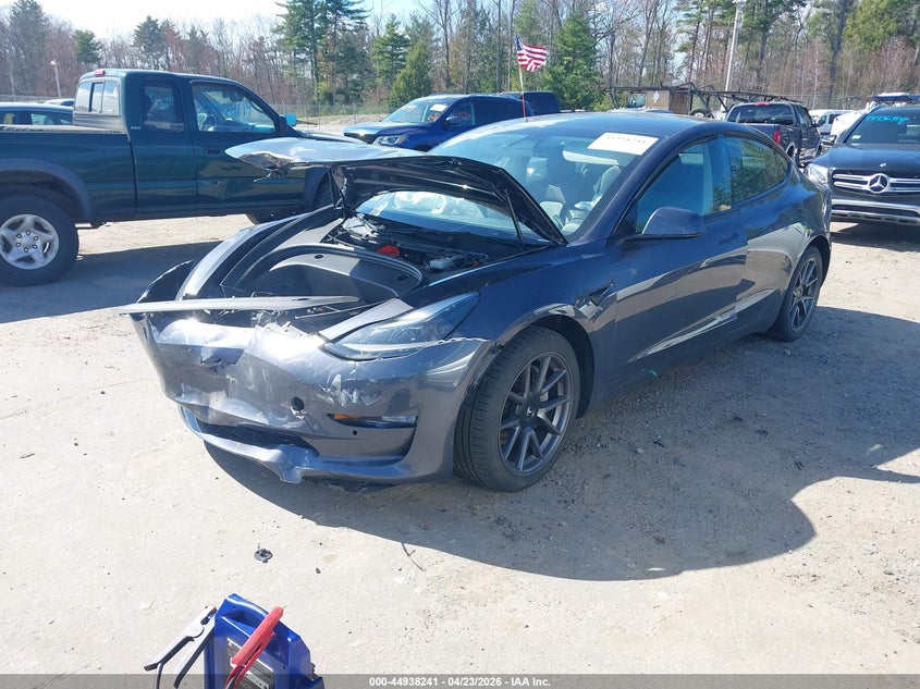 2022 Tesla Model 3 Long Range Dual Motor All-Wheel Drive 5YJ3E1EB8NF125349 photo 1