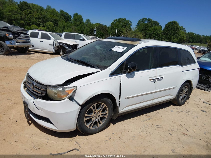 2013 Honda Odyssey Ex-L 5FNRL5H63DB053934 photo 1