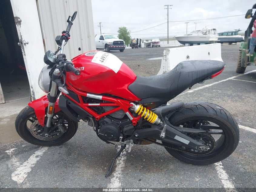 2017 Ducati Monster 797 VIN: ZDMMADBM0HB002809 Lot: 44938276